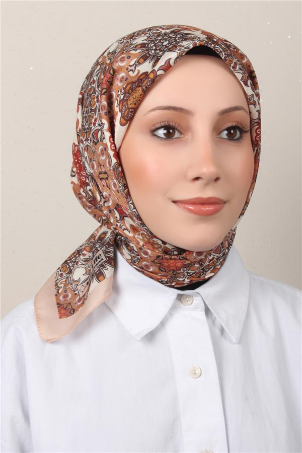 Silk Life Soft Pamuk Eşarp 4148-5