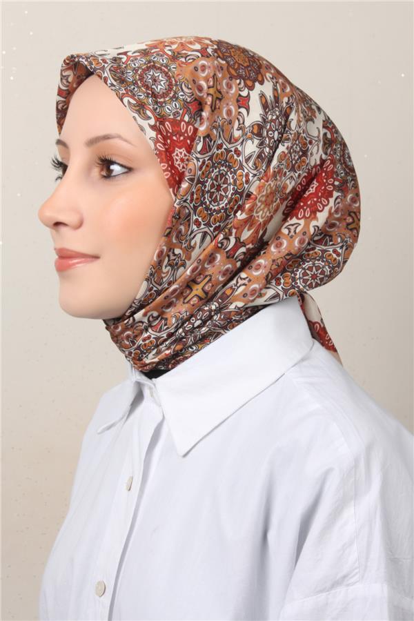 Silk Life Soft Pamuk Eşarp 4148-5