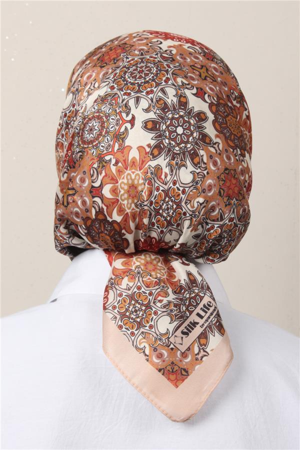 Silk Life Soft Pamuk Eşarp 4148-5
