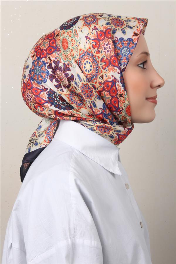 Silk Life Soft Pamuk Eşarp 4148-9