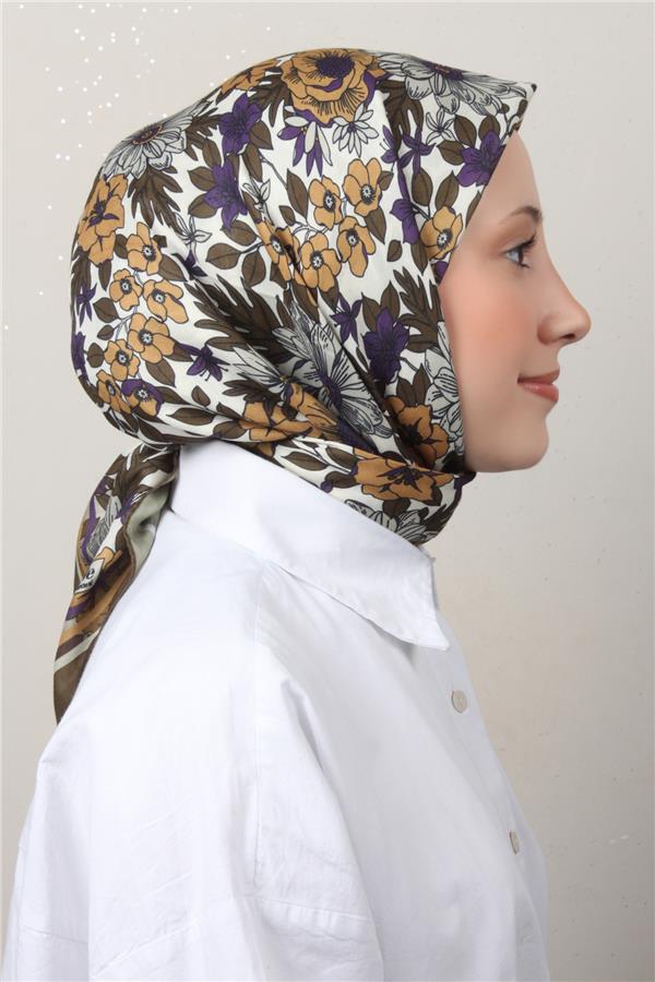 Silk Life Soft Pamuk Eşarp 4149-1