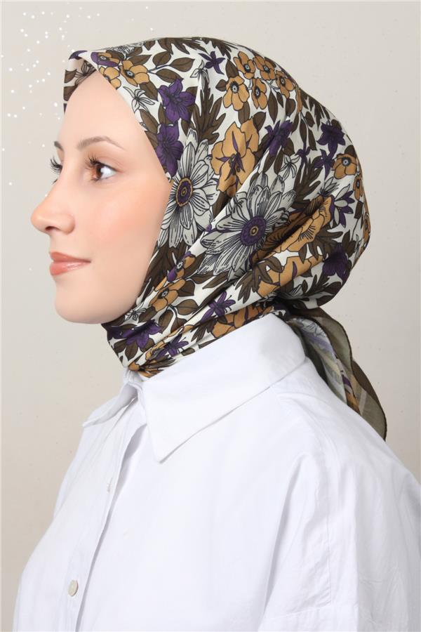 Silk Life Soft Pamuk Eşarp 4149-1
