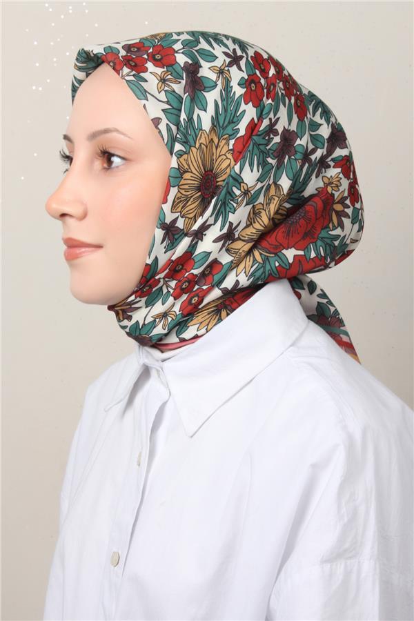 Silk Life Soft Pamuk Eşarp 4149-12