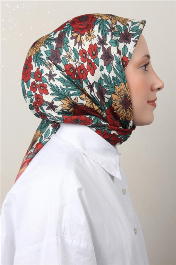 Silk Life Soft Pamuk Eşarp 4149-12