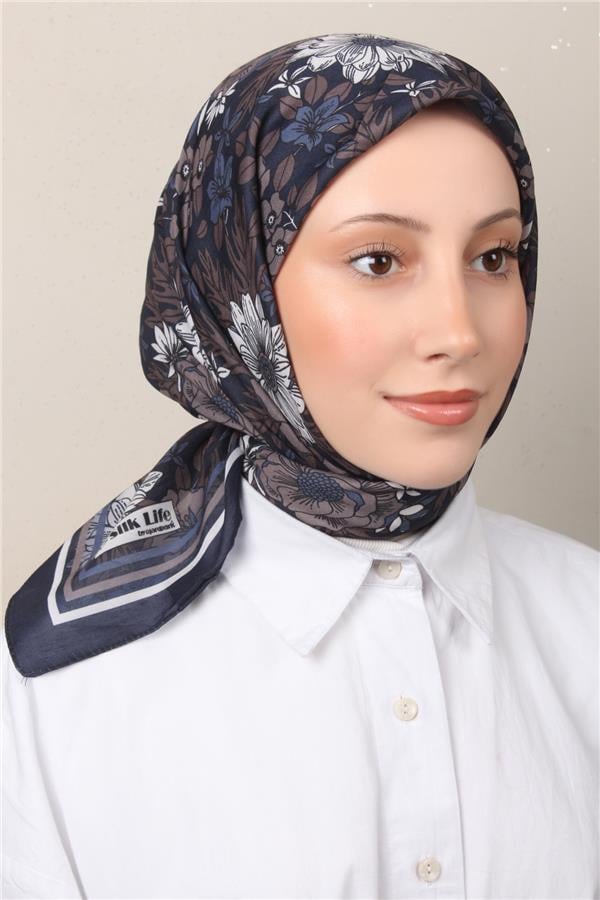 Silk Life Soft Pamuk Eşarp 4149-2