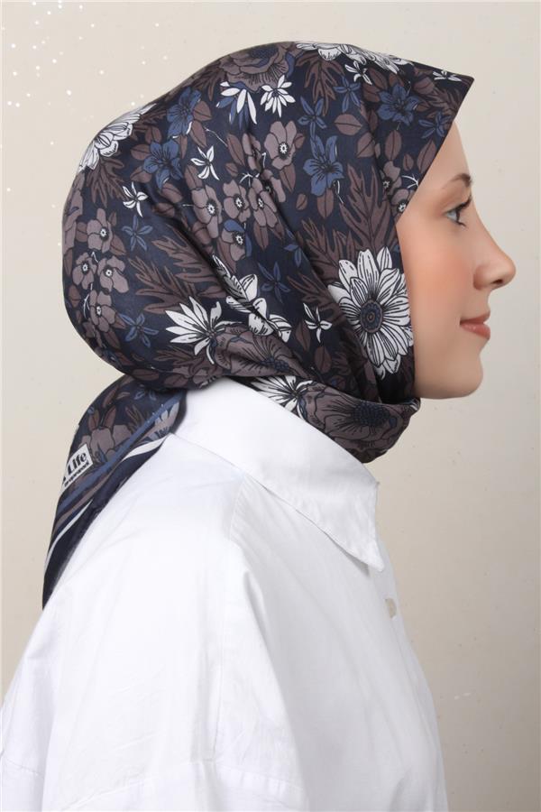 Silk Life Soft Pamuk Eşarp 4149-2