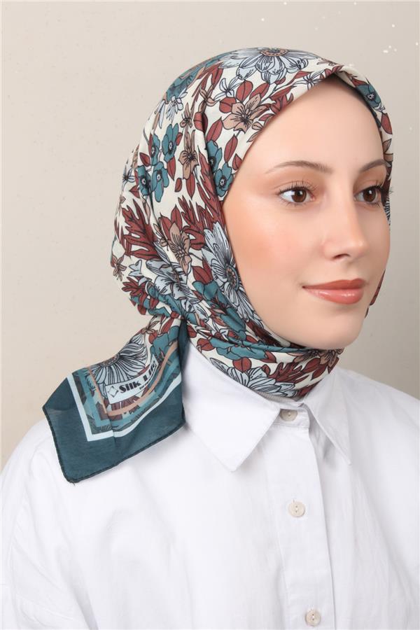 Silk Life Soft Pamuk Eşarp 4149-3