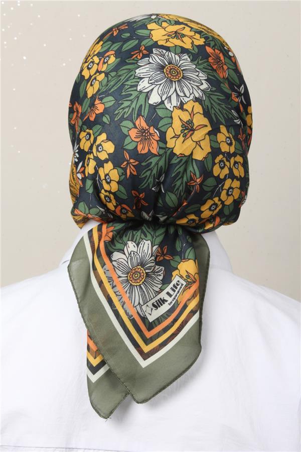 Silk Life Soft Pamuk Eşarp 4149-6