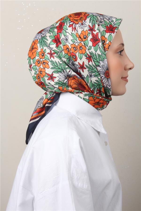 Silk Life Soft Pamuk Eşarp 4149-7
