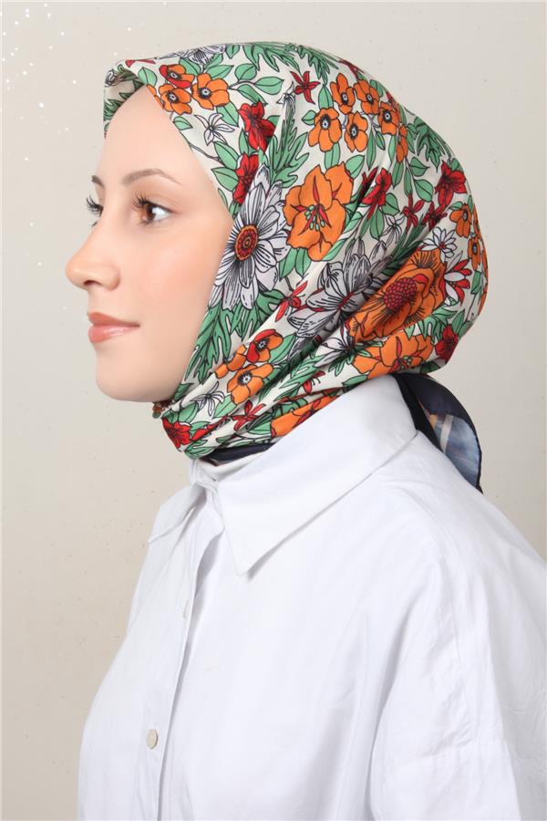 Silk Life Soft Pamuk Eşarp 4149-7