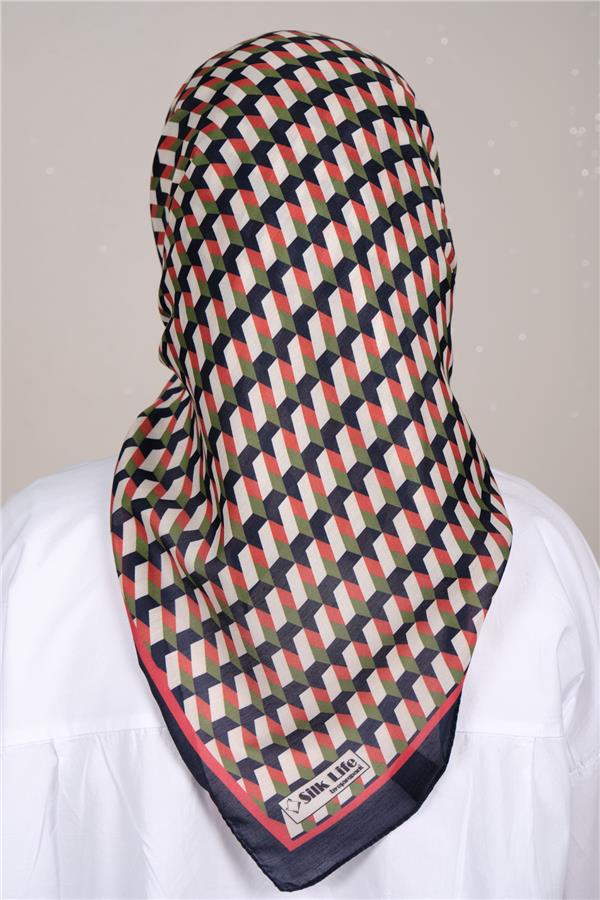 Silk Life Soft Pamuk Eşarp 4305-1