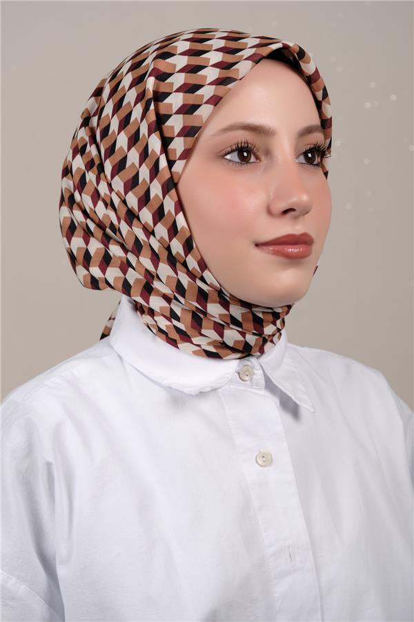 Silk Life Soft Pamuk Eşarp 4305-13 