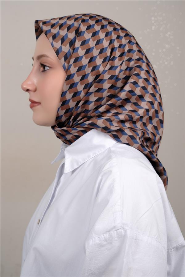 Silk Life Soft Pamuk Eşarp 4305-3