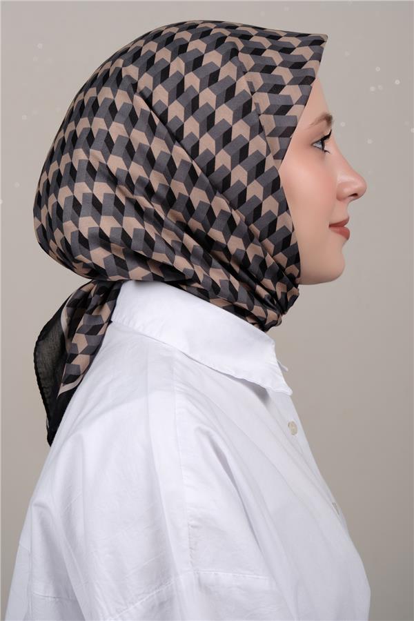 Silk Life Soft Pamuk Eşarp 4305-4