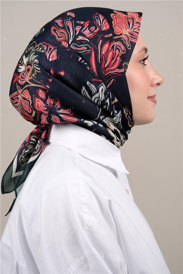 Silk Life Soft Pamuk Eşarp 4306-16 
