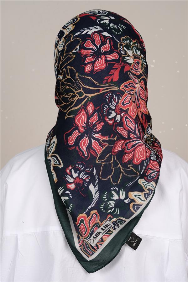 Silk Life Soft Pamuk Eşarp 4306-16 