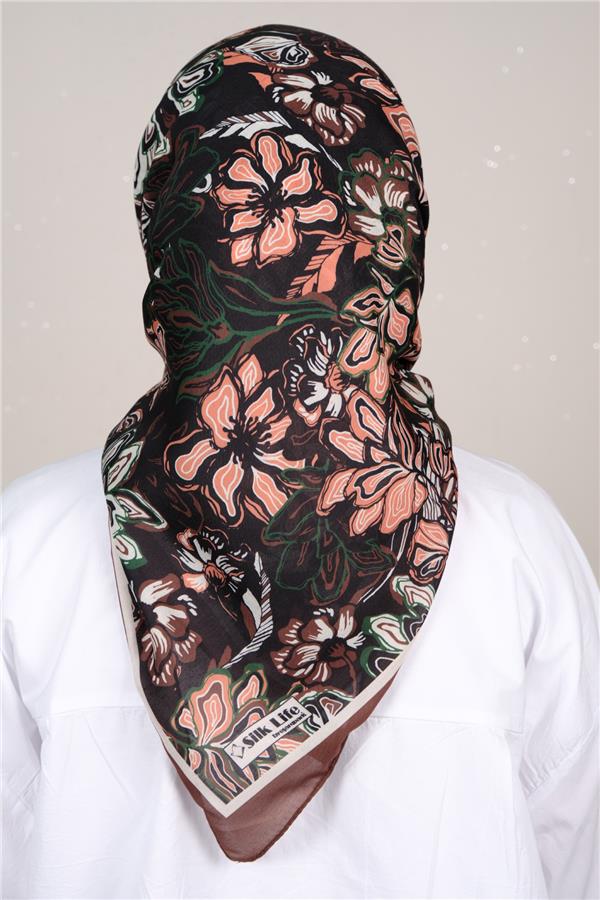 Silk Life Soft Pamuk Eşarp 4306-2