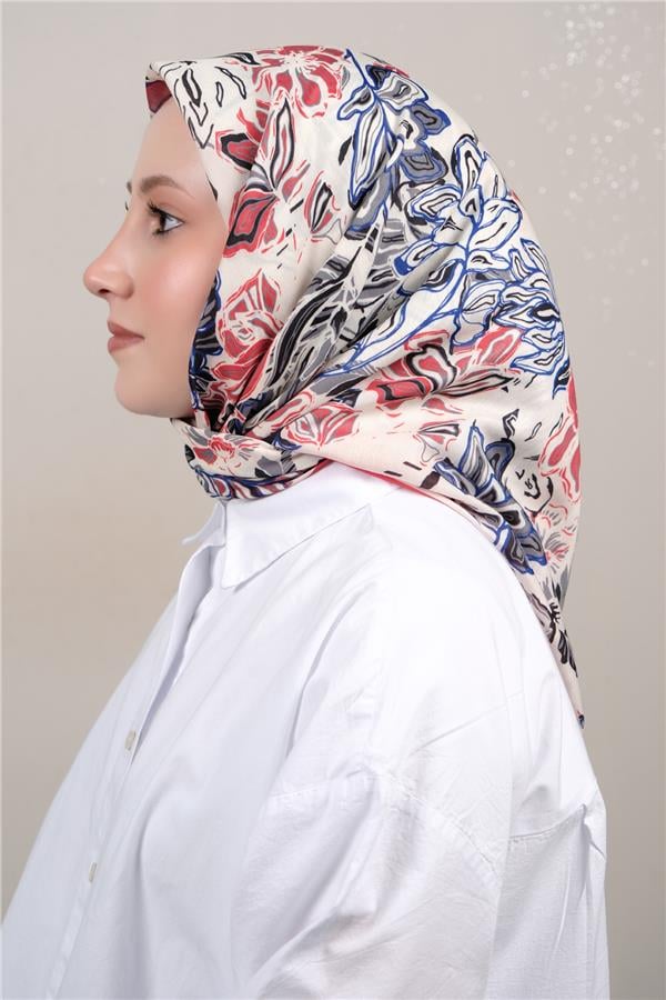 Silk Life Soft Pamuk Eşarp 4306-3