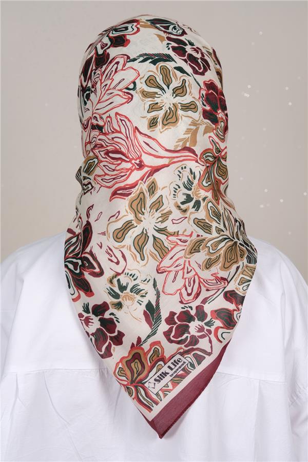 Silk Life Soft Pamuk Eşarp 4306-9