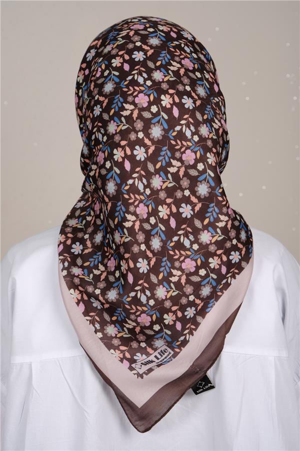 Silk Life Soft Pamuk Eşarp 4307-3 