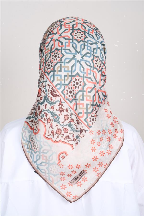 Silk Life Soft Pamuk Eşarp 4310-1