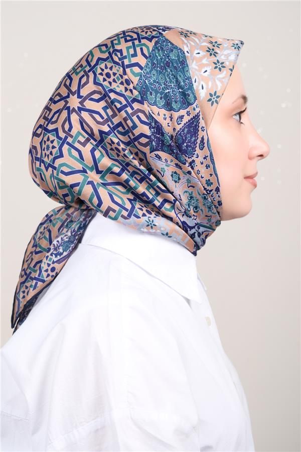 Silk Life Soft Pamuk Eşarp 4310-5