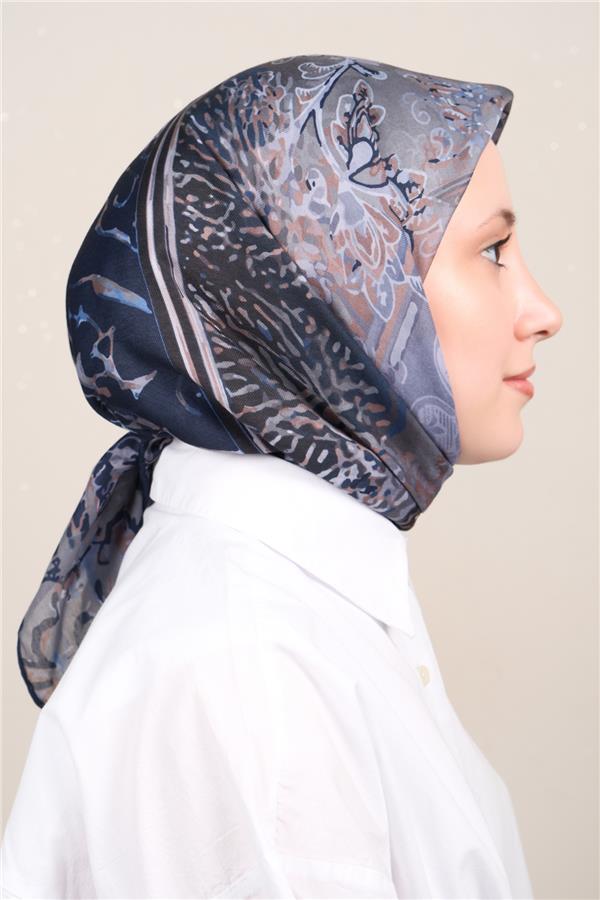 Silk Life Soft Pamuk Eşarp 4312-2