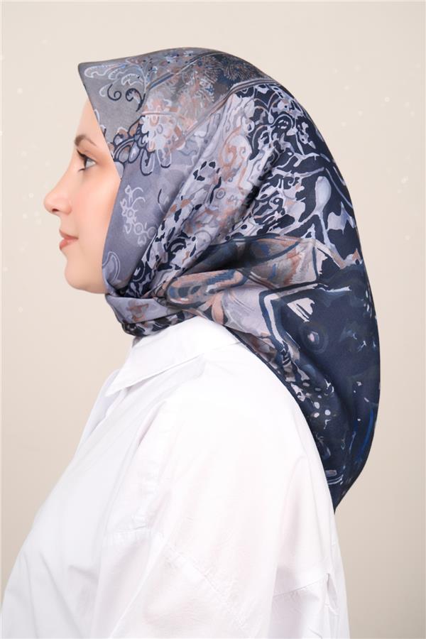 Silk Life Soft Pamuk Eşarp 4312-2