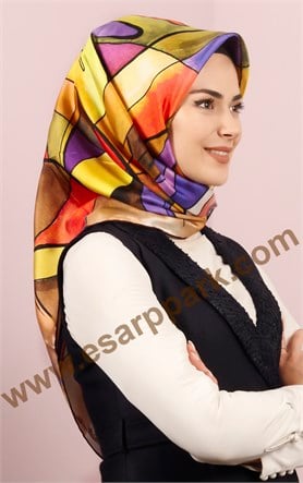 Silkhome İndirimli İpek Eşarp 14016-6