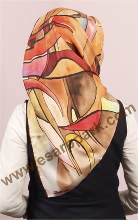Silkhome İndirimli İpek Eşarp 14016-7