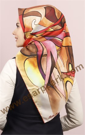 Silkhome İndirimli İpek Eşarp 14016-7