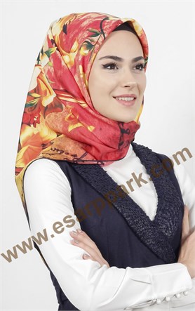 Silkhome İndirimli İpek Eşarp 15016-6