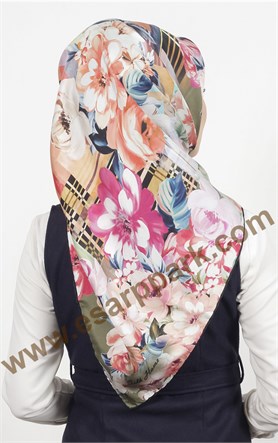Silkhome İndirimli İpek Eşarp 15018-1