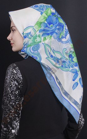 Silkhome indirimli İpek Eşarp 15019-2