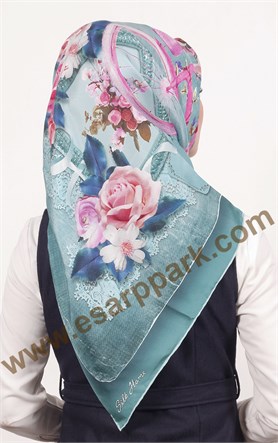 Silkhome İndirimli İpek Eşarp 15023-2