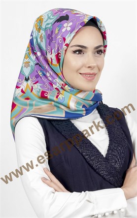 Silkhome İndirimli İpek Eşarp 15043-1