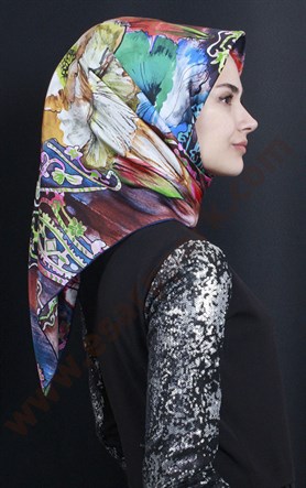 Silkhome İndirimli İpek Eşarp 15045-3