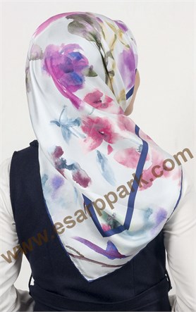 Silkhome İndirimli İpek Eşarp 1505-2