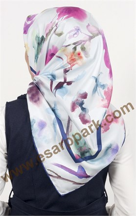 Silkhome İndirimli İpek Eşarp 1505-2