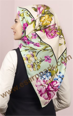 Silkhome indirimli İpek Eşarp 15055-3