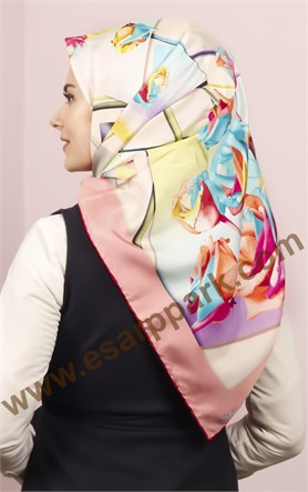 Silkhome İndirimli İpek Eşarp 1506-2