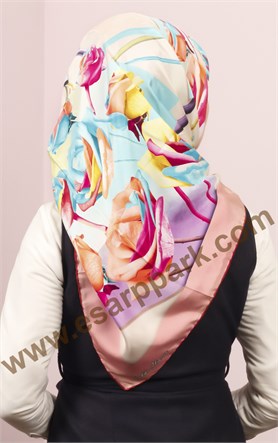 Silkhome İndirimli İpek Eşarp 1506-2