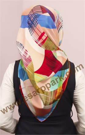 Silkhome indirimli İpek Eşarp 15075-2