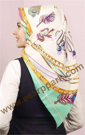 Silkhome İndirimli İpek Eşarp 15082-6