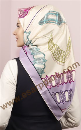 Silkhome İndirimli İpek Eşarp 15084-1