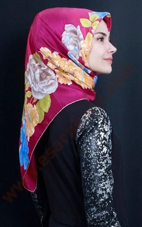 Silkhome İndirimli İpek Eşarp 1523-2