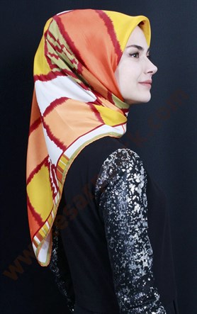 Silkhome İndirimli İpek Eşarp 1524-3