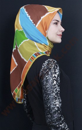Silkhome İndirimli İpek Eşarp 1524-4