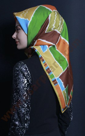 Silkhome İndirimli İpek Eşarp 1524-4