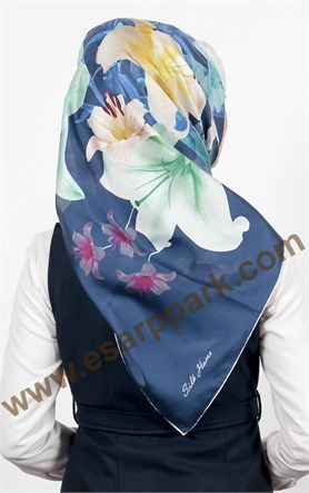 Silkhome İndirimli İpek Eşarp 1525-2